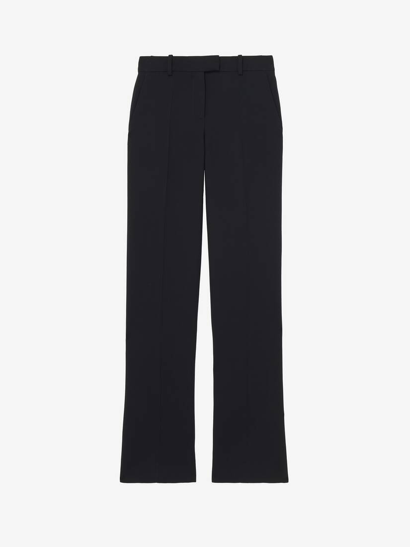 Wool Silk Tailored Trousers | Alexander McQueen - image 1