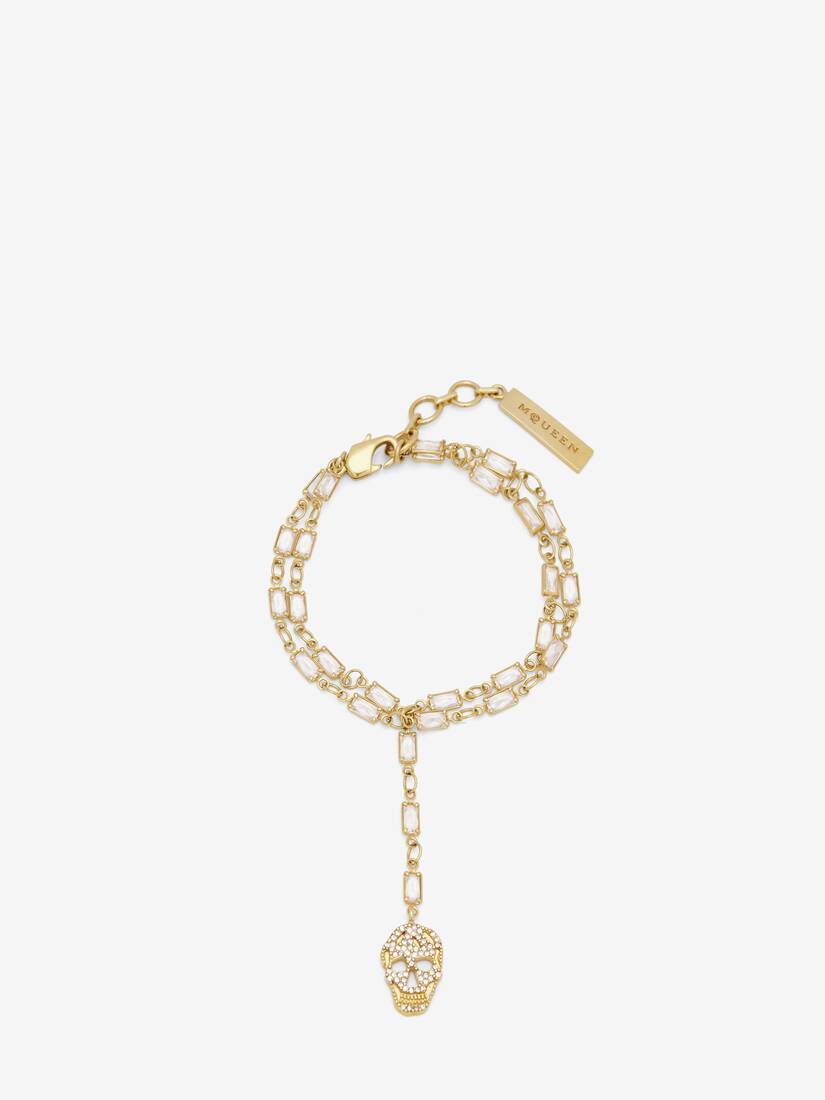 Pavé Skull Bracelet | Alexander McQueen - image 1