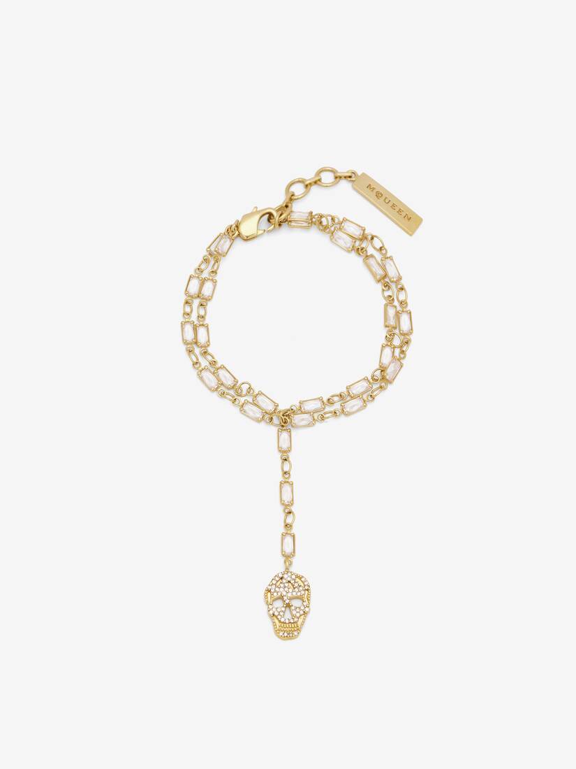 Pavé Skull Bracelet | Alexander McQueen - image 1