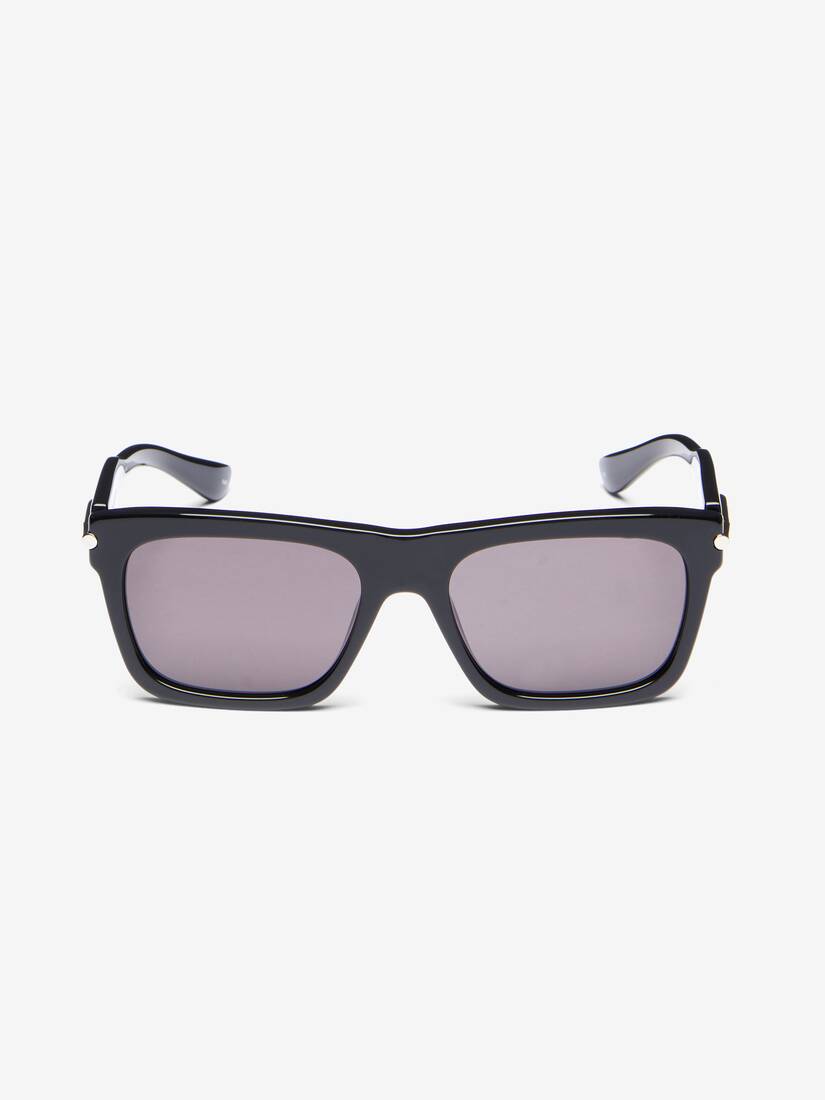 City T-Bar Rectangular Sunglasses | Alexander McQueen - image 1
