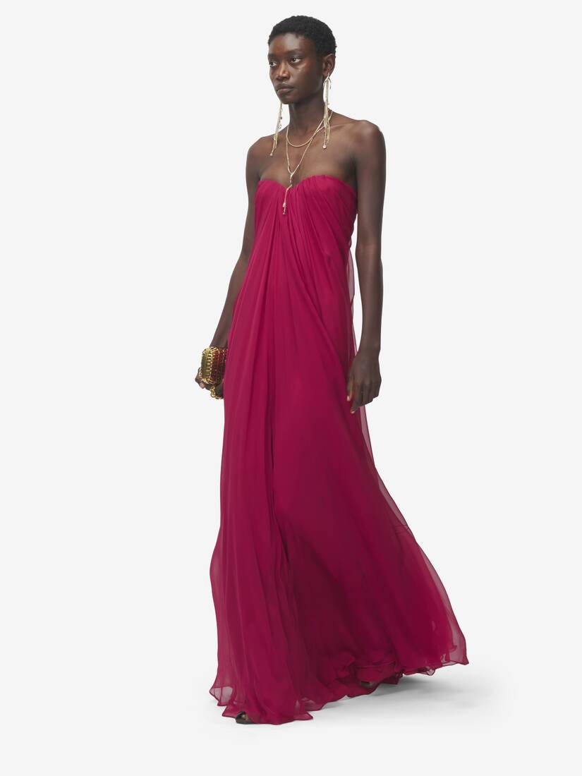 Bustier Evening Dress | Alexander McQueen - image 3