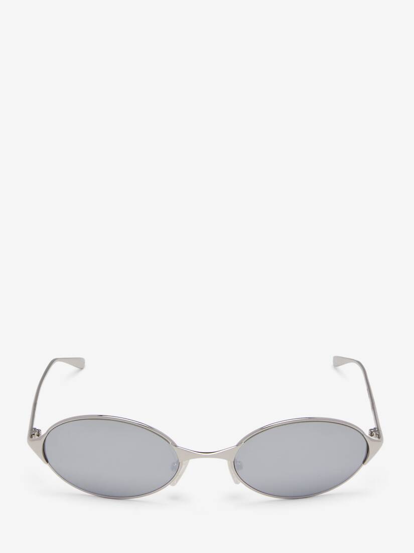 Neo Oval Sunglasses | Alexander McQueen - image 1