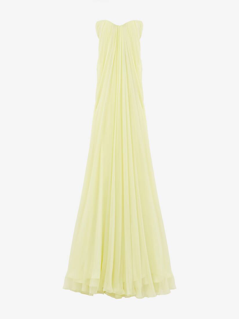 Bustier Evening Dress | Alexander McQueen - image 1