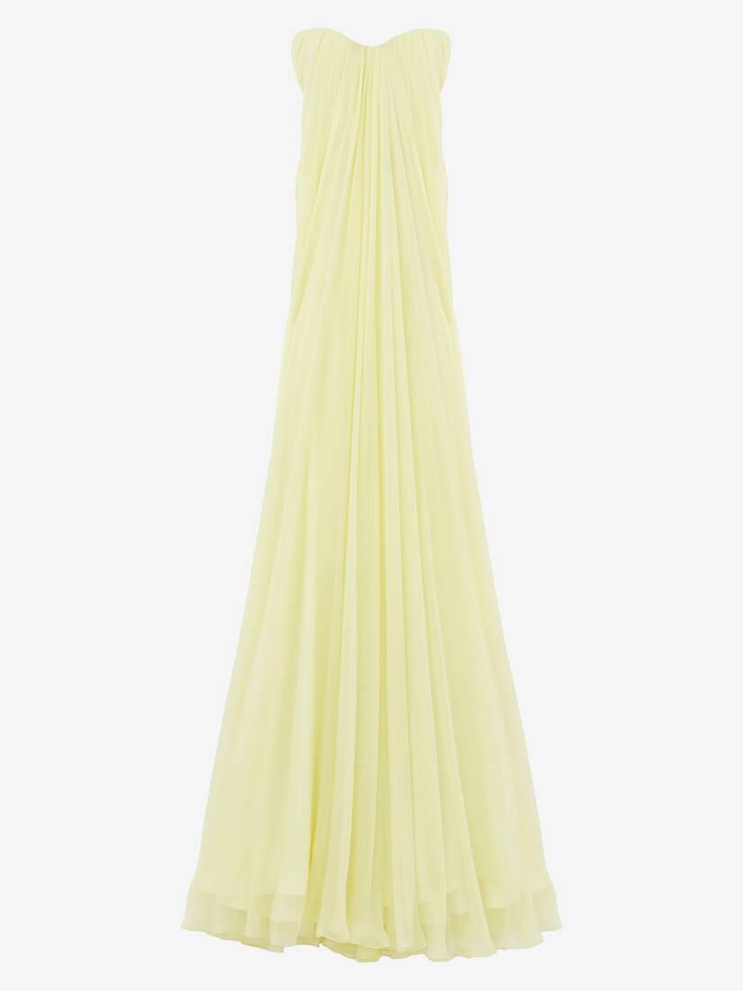 Bustier Evening Dress | Alexander McQueen - image 1