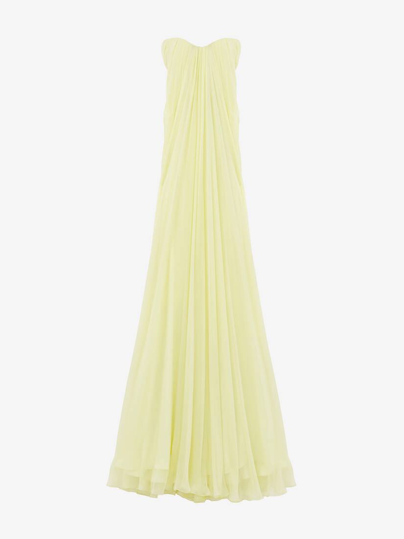 Bustier Evening Dress | Alexander McQueen - image 1