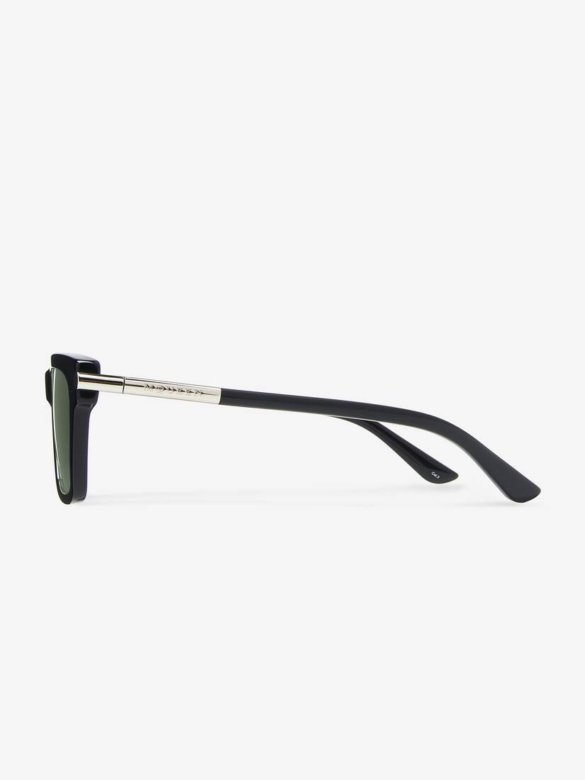 Lunettes de soleil carrées T-Bar | Alexander McQueen - image 4
