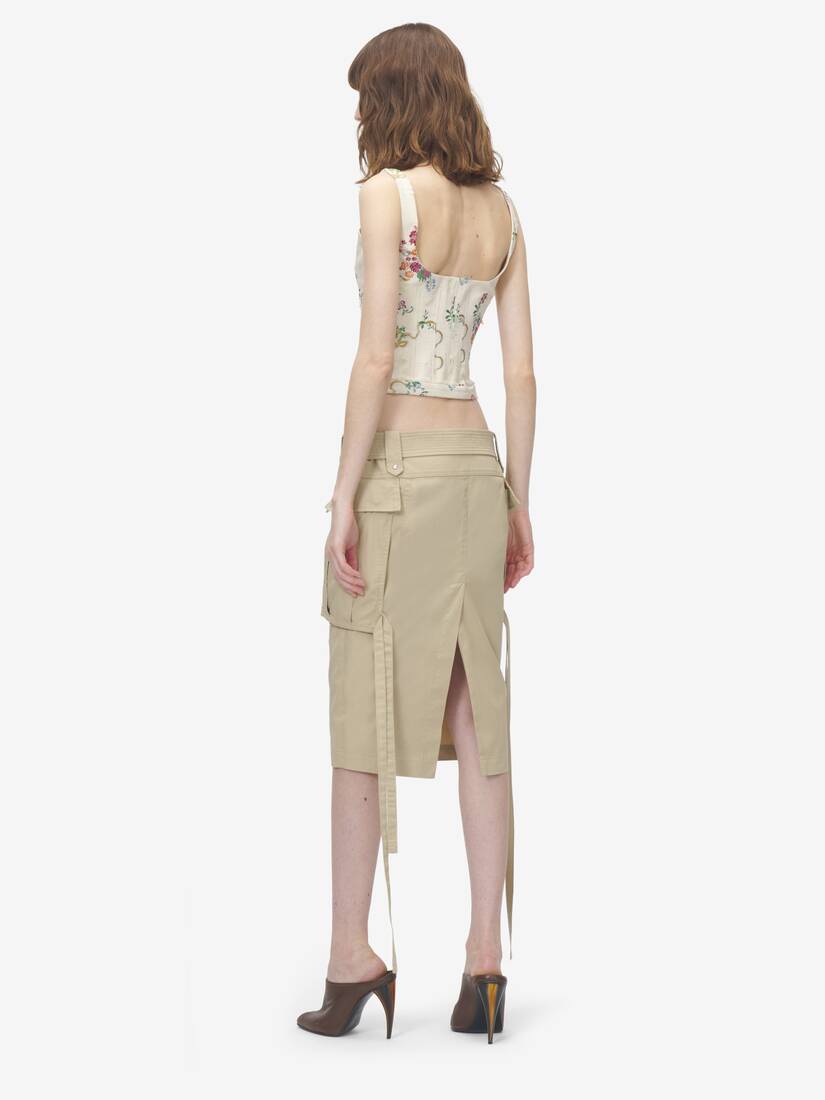 Midi Cargo Skirt | Alexander McQueen - image 4