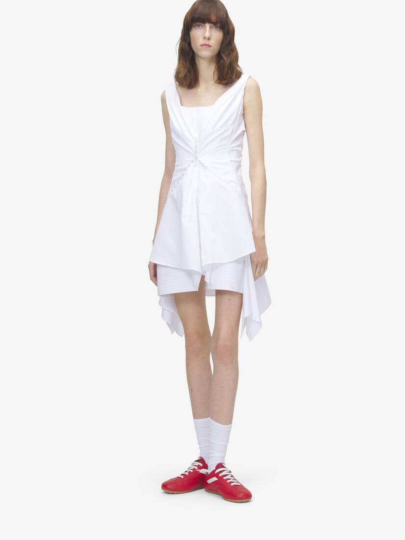 Gerafftes Minikleid | Alexander McQueen - image 2