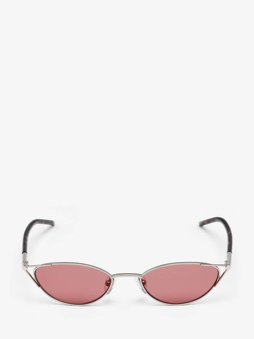 T-Bar Sleek Cat-eye Sunglasses | Alexander McQueen - image 1
