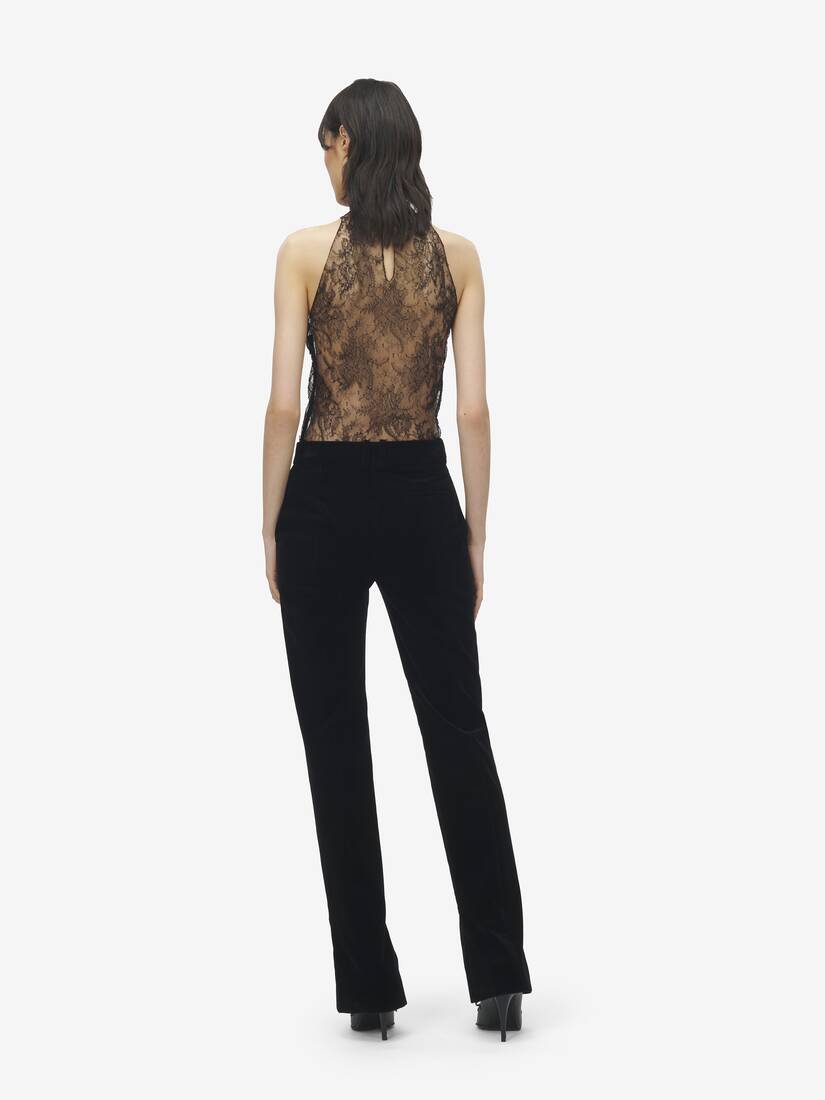 Floral Lace Sleeveless Top