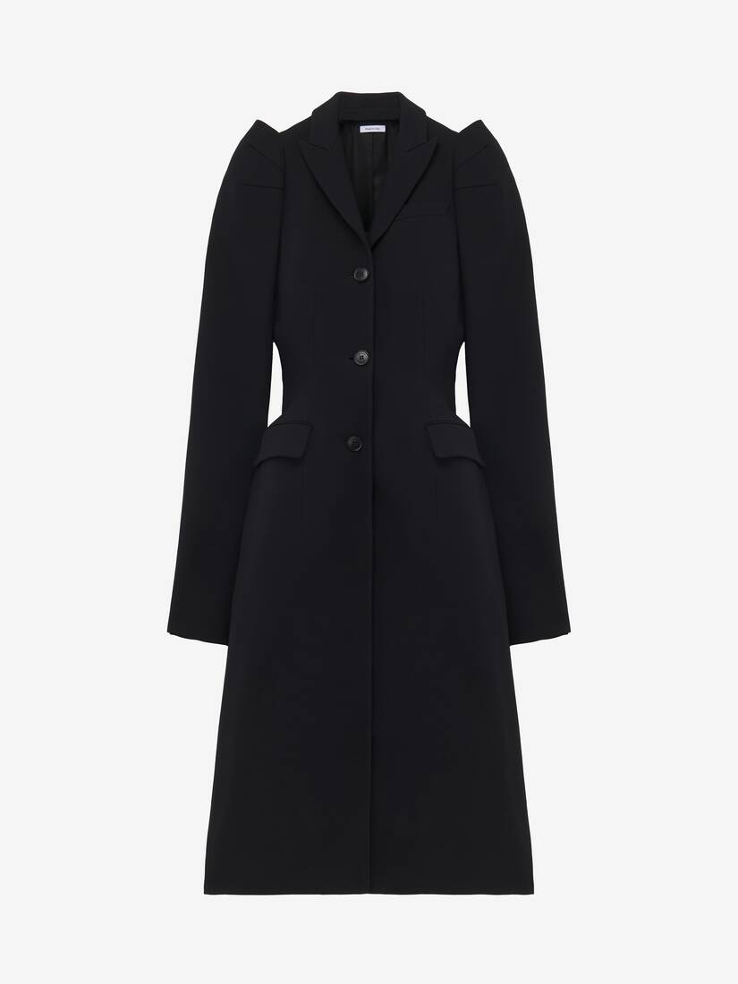 Pinched Shoulder Coat