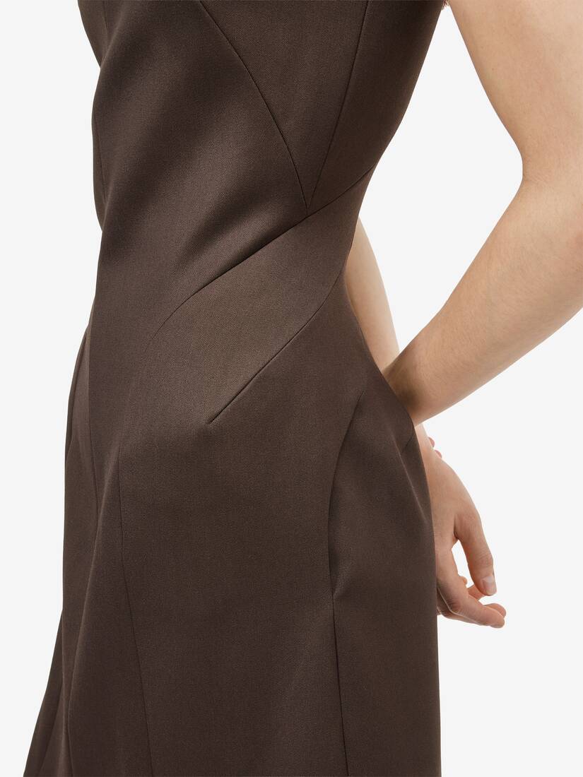 Wool Barathea Mini Dress | Alexander McQueen - image 5