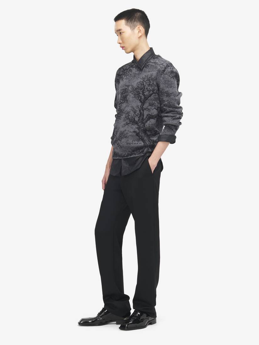 Tree Of Life' Jacquard Jumper | Alexander McQueen - image 3