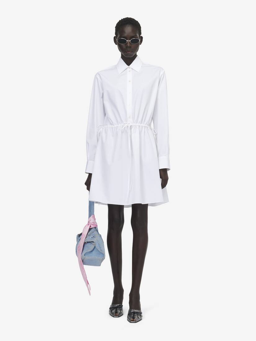 Blusenkleid mit Bindedetails | Alexander McQueen - image 2