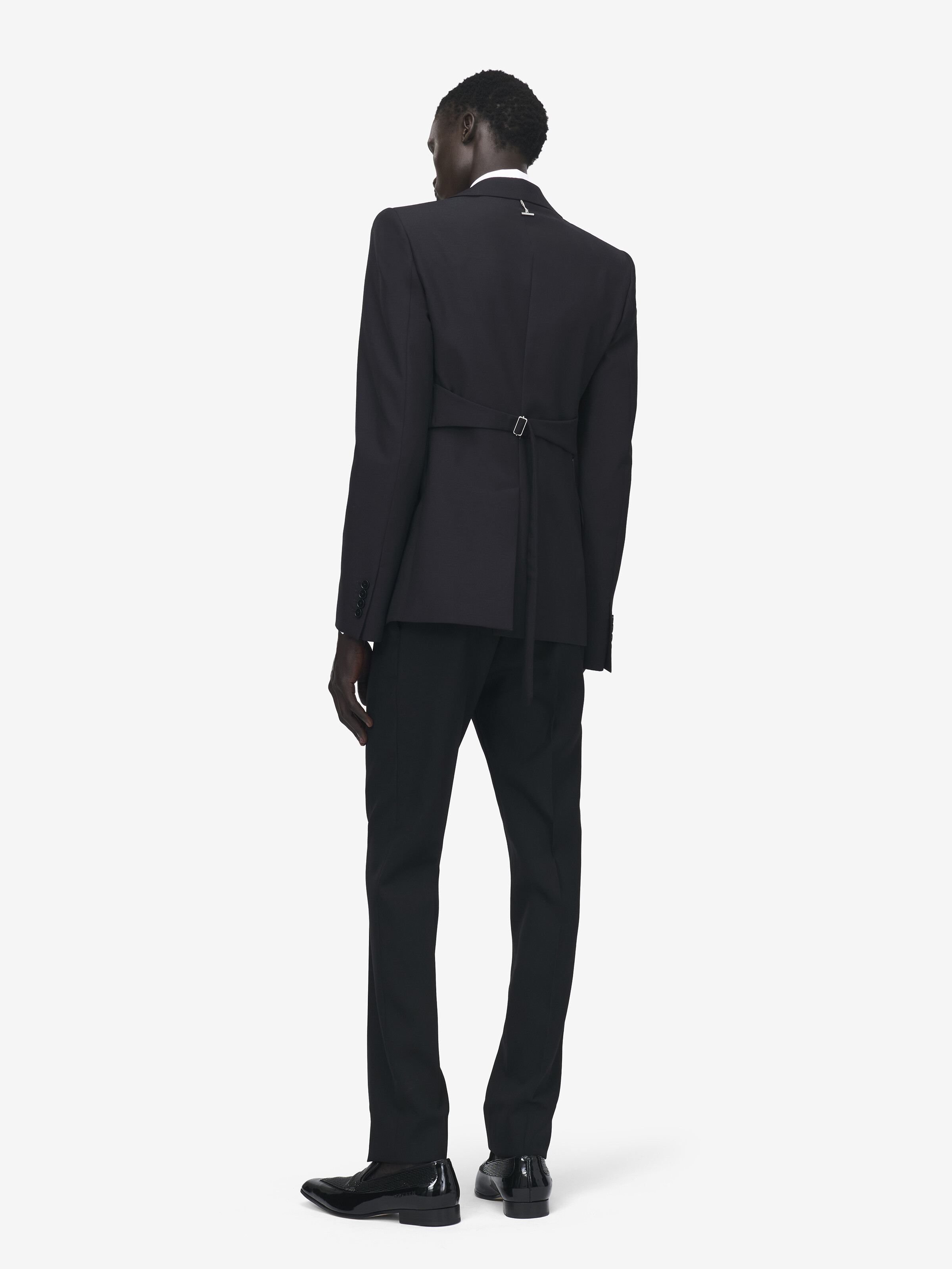 Trompe-l'œil Single-breasted Jacket