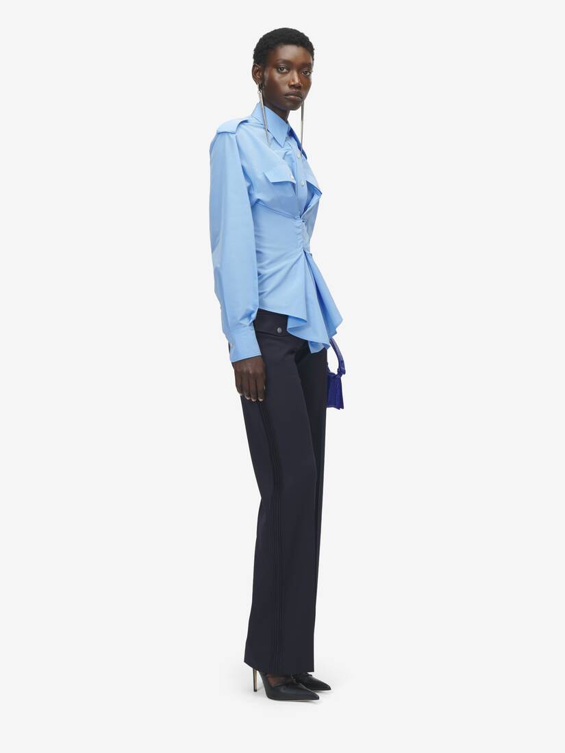 直筒长裤 | Alexander McQueen - image 3