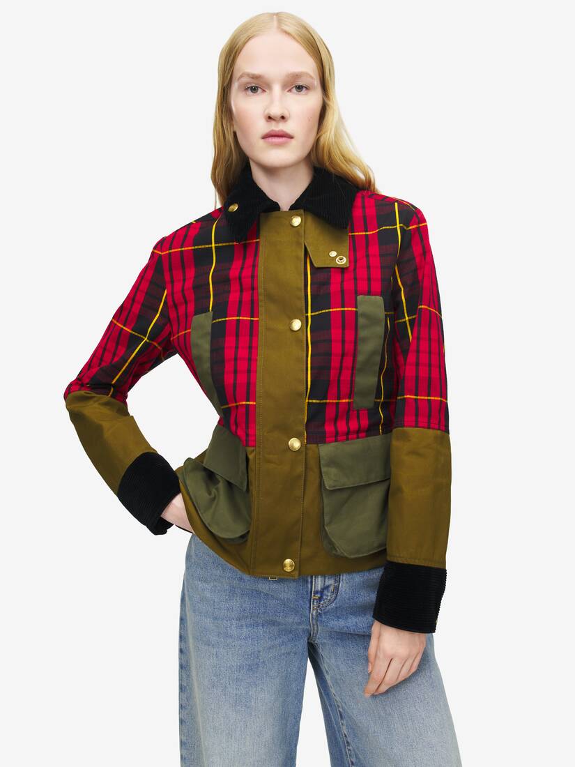 Veste ripstop en tartan | Alexander McQueen - image 6