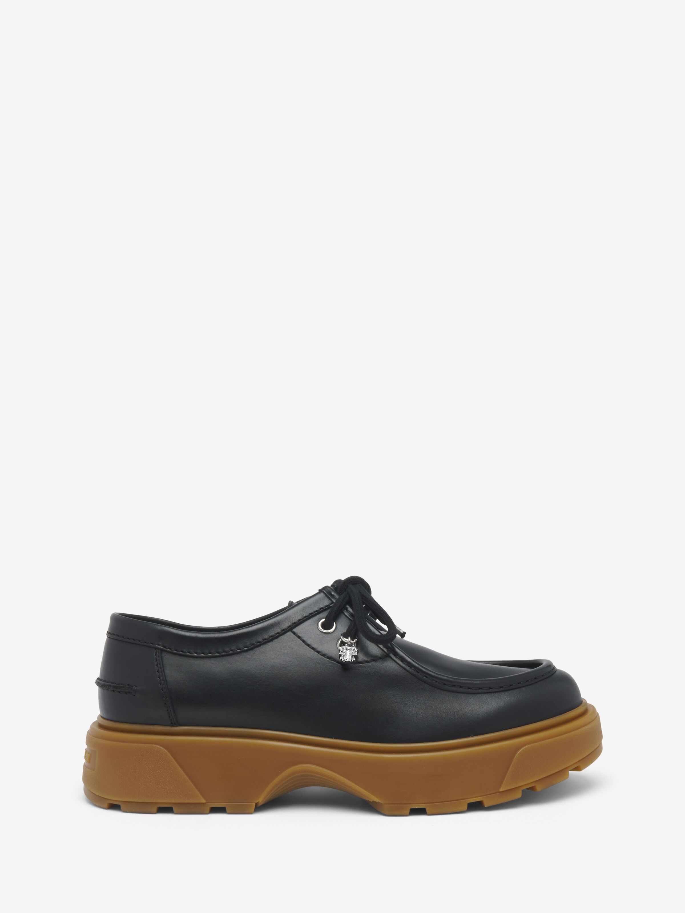Men's Rover Shoe in Black in Calf Leather | Alexander McQueen - image 1