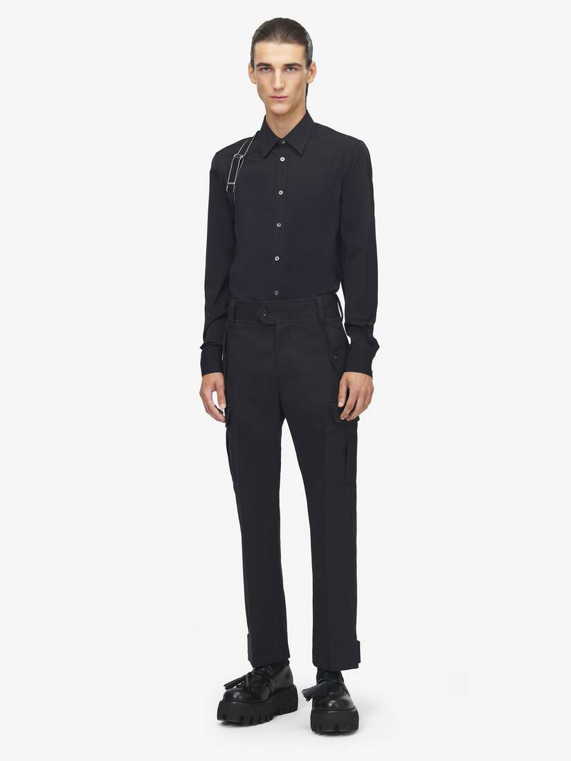 McQueen Logo Harness Shirt | Alexander McQueen - image 2