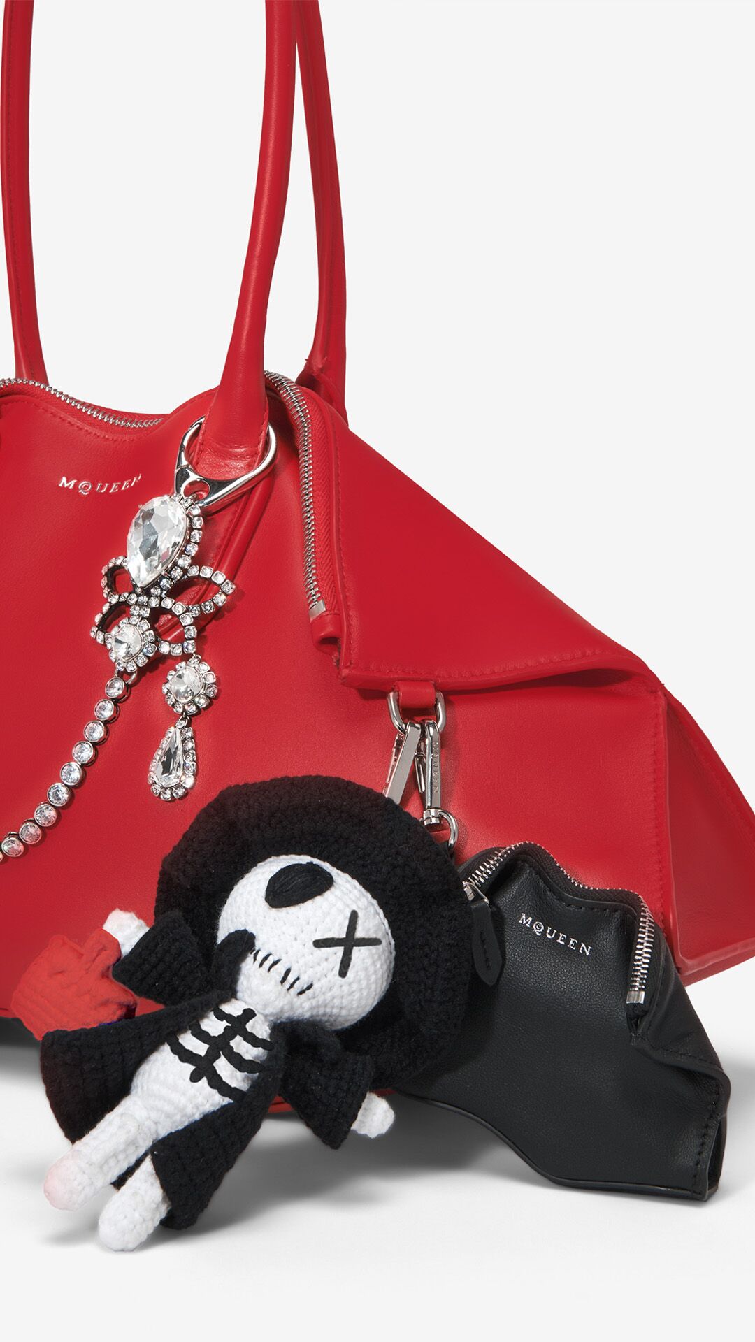 McQueen Manta bag with charms
