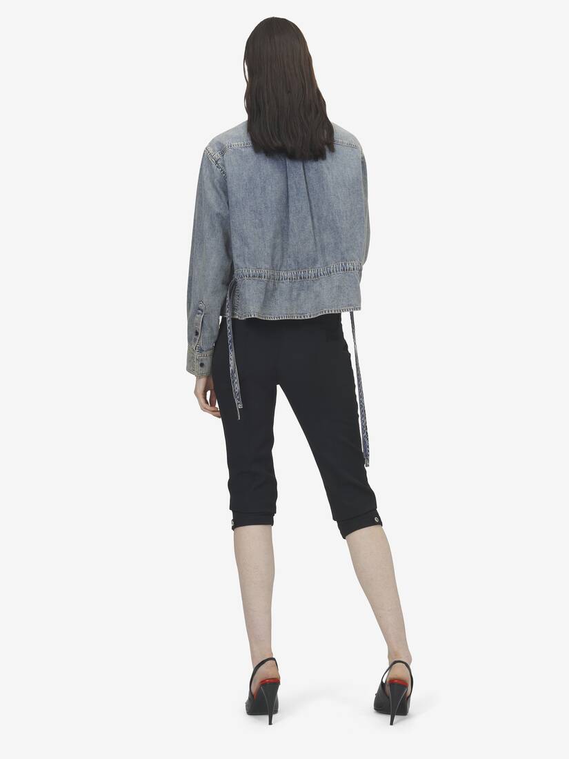 Chambray Shirt Jacket | Alexander McQueen - image 4