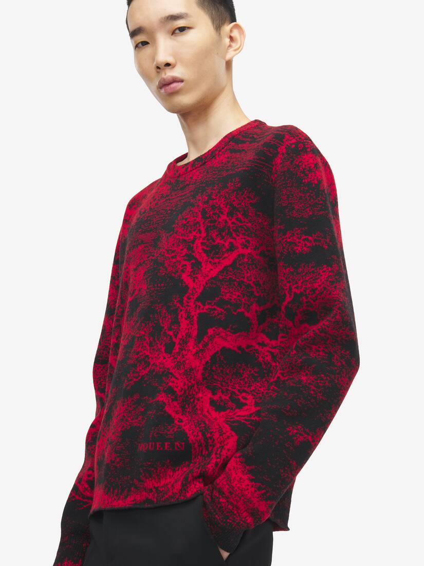 Tree Of Life' Jacquard Jumper | Alexander McQueen - image 5