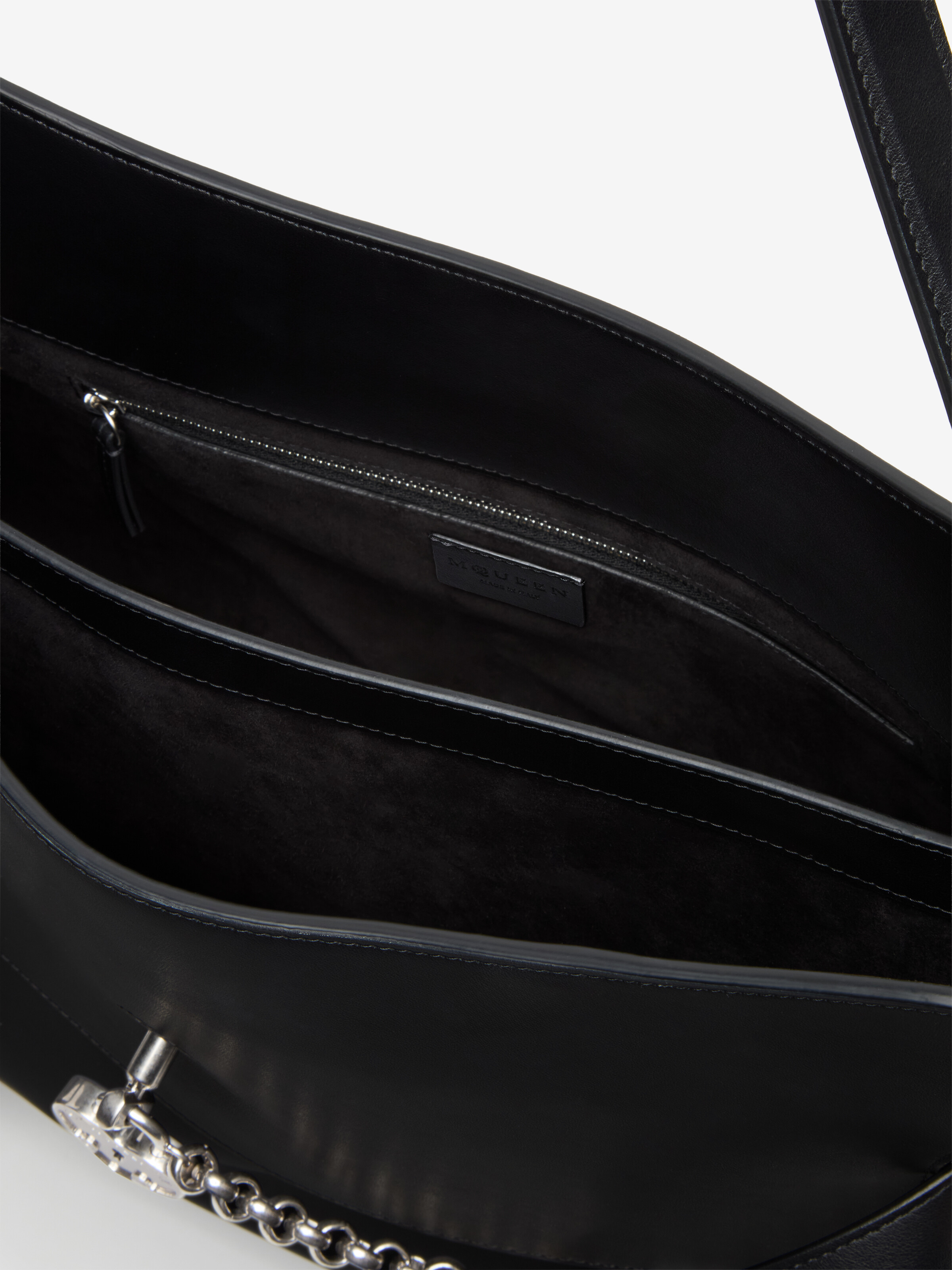 Women's Locke Maxi in Black in Calf Leather | Alexander McQueen - image 5