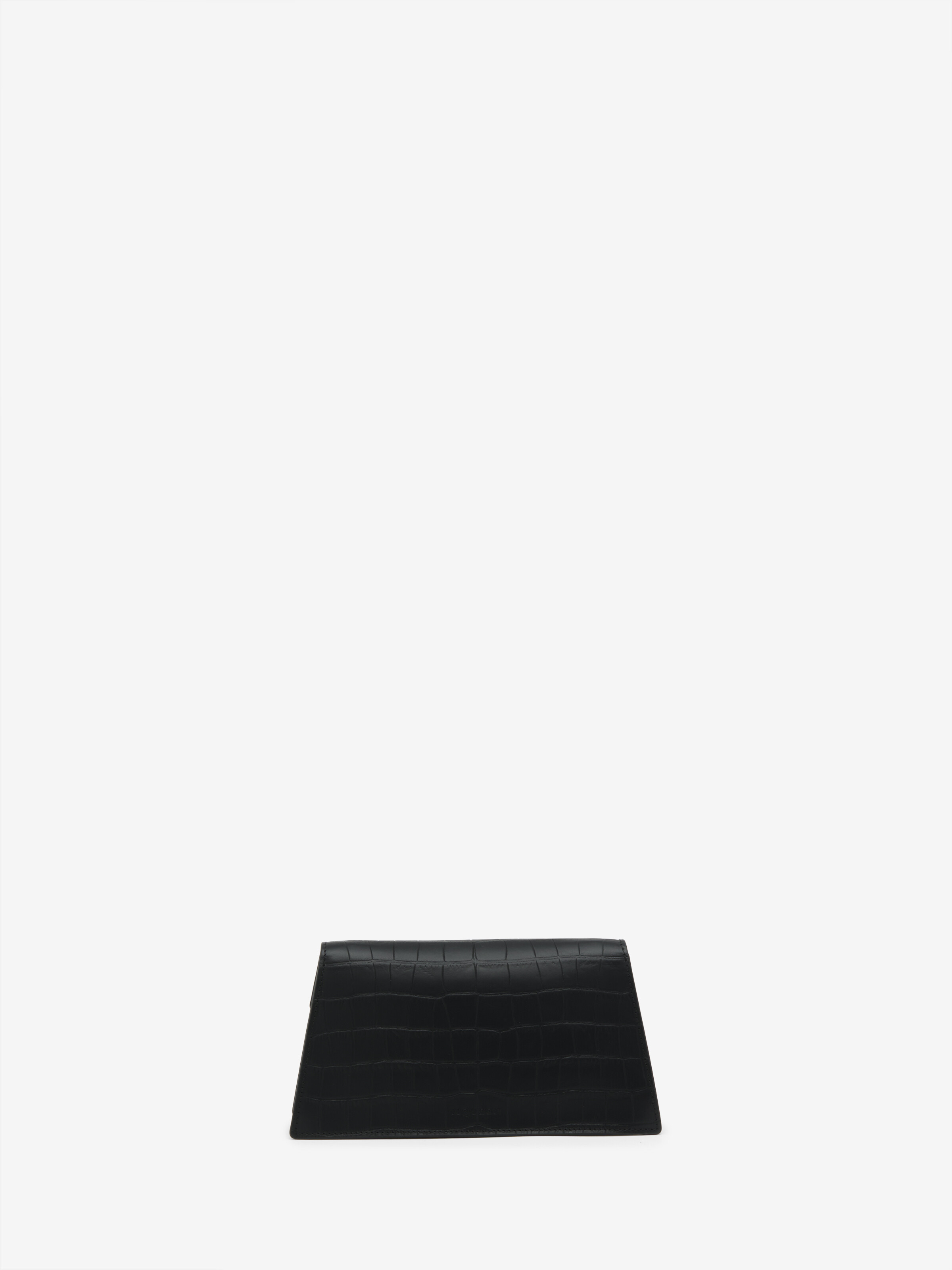 Women's Skull Mini in Black in Calf Leather | Alexander McQueen - image 3