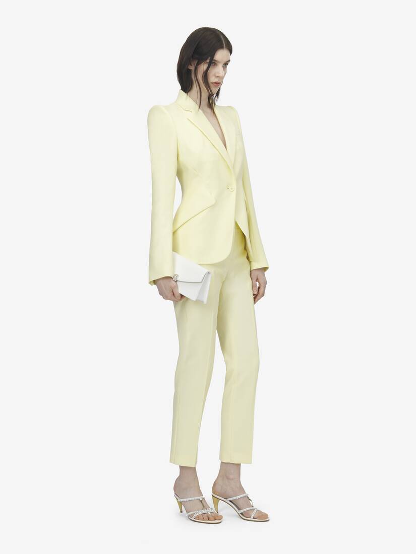 Giacca monopetto in gabardine di lana | Alexander McQueen - image 3