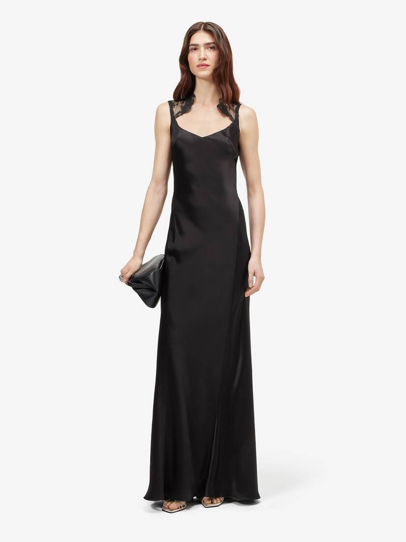 Floral Lace Evening Dress | Alexander McQueen - image 2