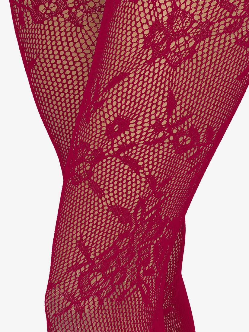 Floral Lace Tights
