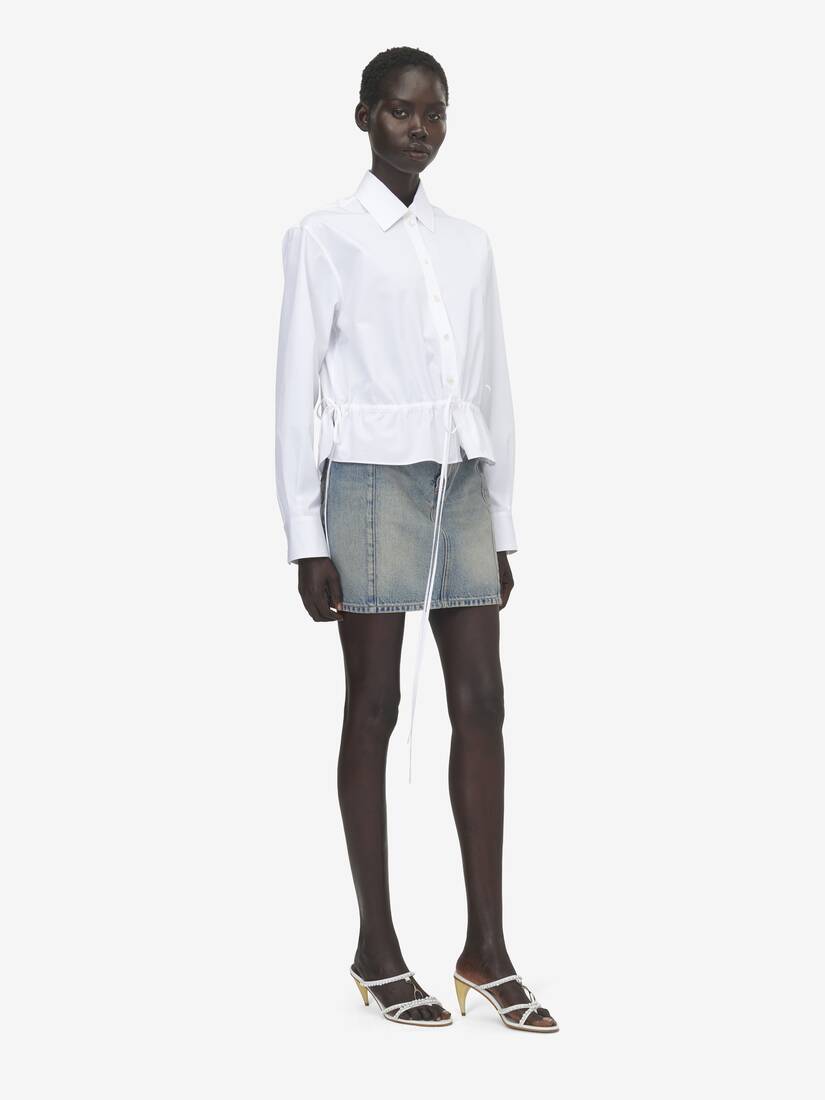드로우스트링 셔츠 | Alexander McQueen - image 2