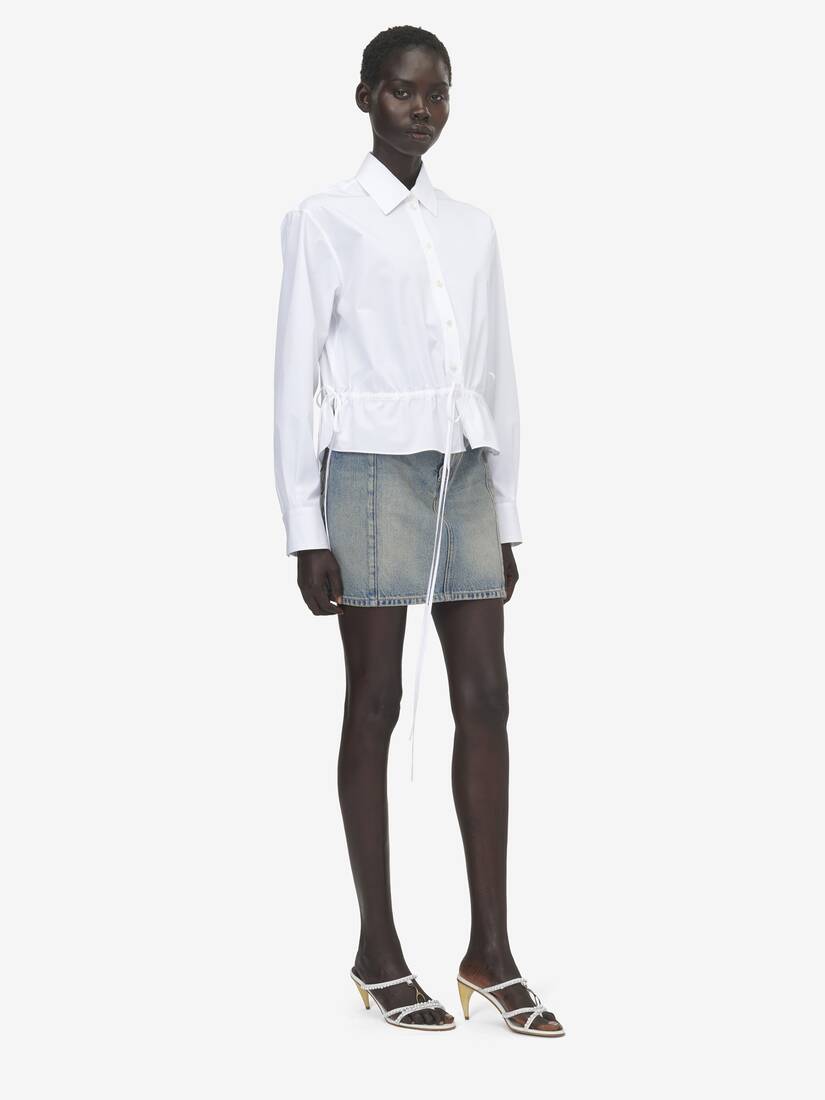 Hemd mit Kordelzug | Alexander McQueen - image 2