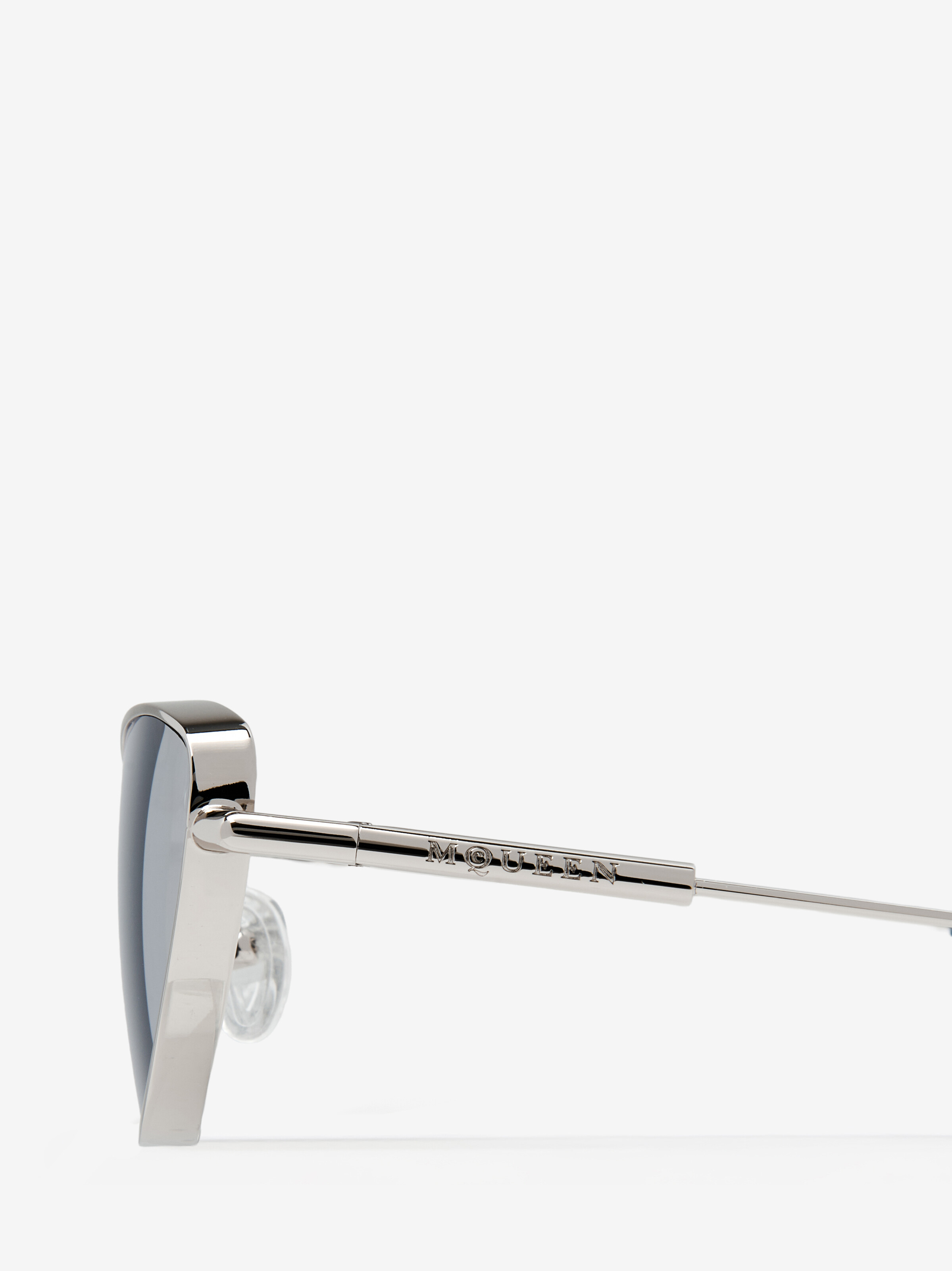 Metal T-bar Soft Cat-eye Sunglasses