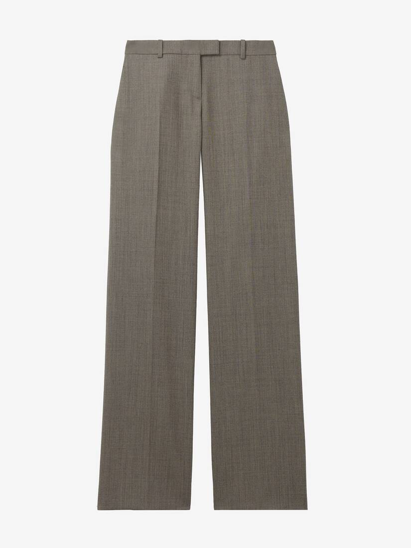 Straight Leg Bumster Trousers | Alexander McQueen - image 1