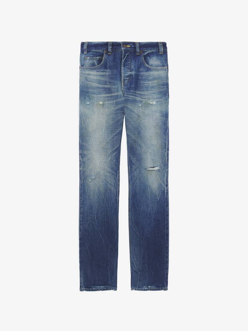 Straight Leg Jeans | Alexander McQueen - image 1