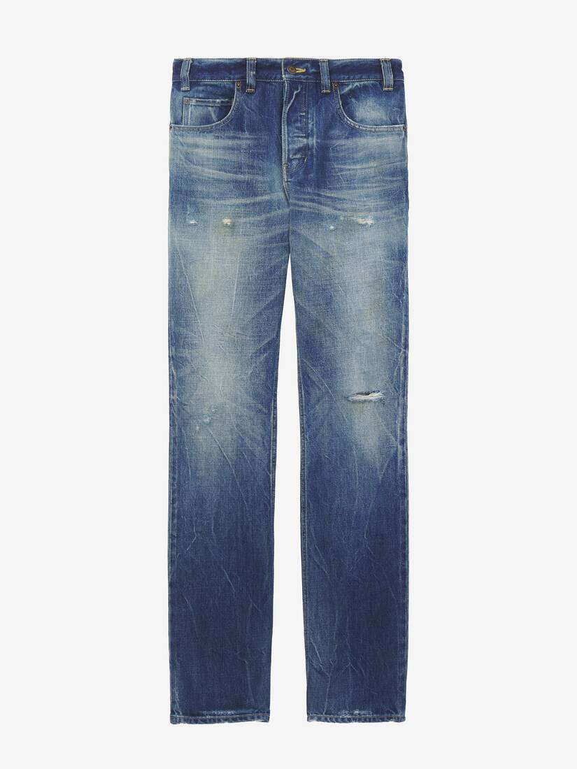Straight Leg Jeans | Alexander McQueen - image 1