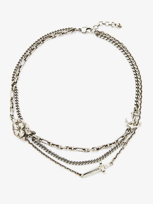 Alexander McQueen ネックレス 定価13万円 Alexander McQueen ネックレス アレキサンダー マックイーン