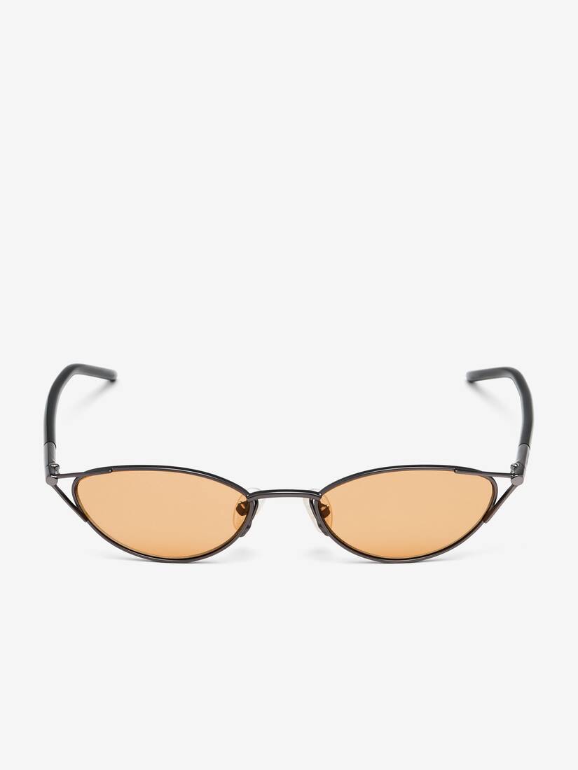 T-Bar流畅猫眼框太阳眼镜 | Alexander McQueen - image 1