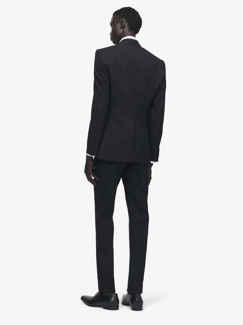 Reverse Lapel Single-breasted Jacket | Alexander McQueen - image 4