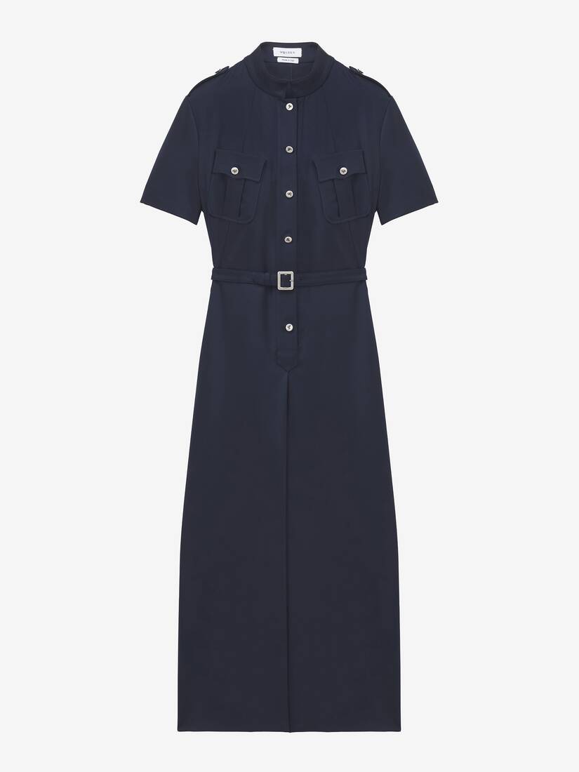 Uniform Midi Dress | Alexander McQueen - image 1