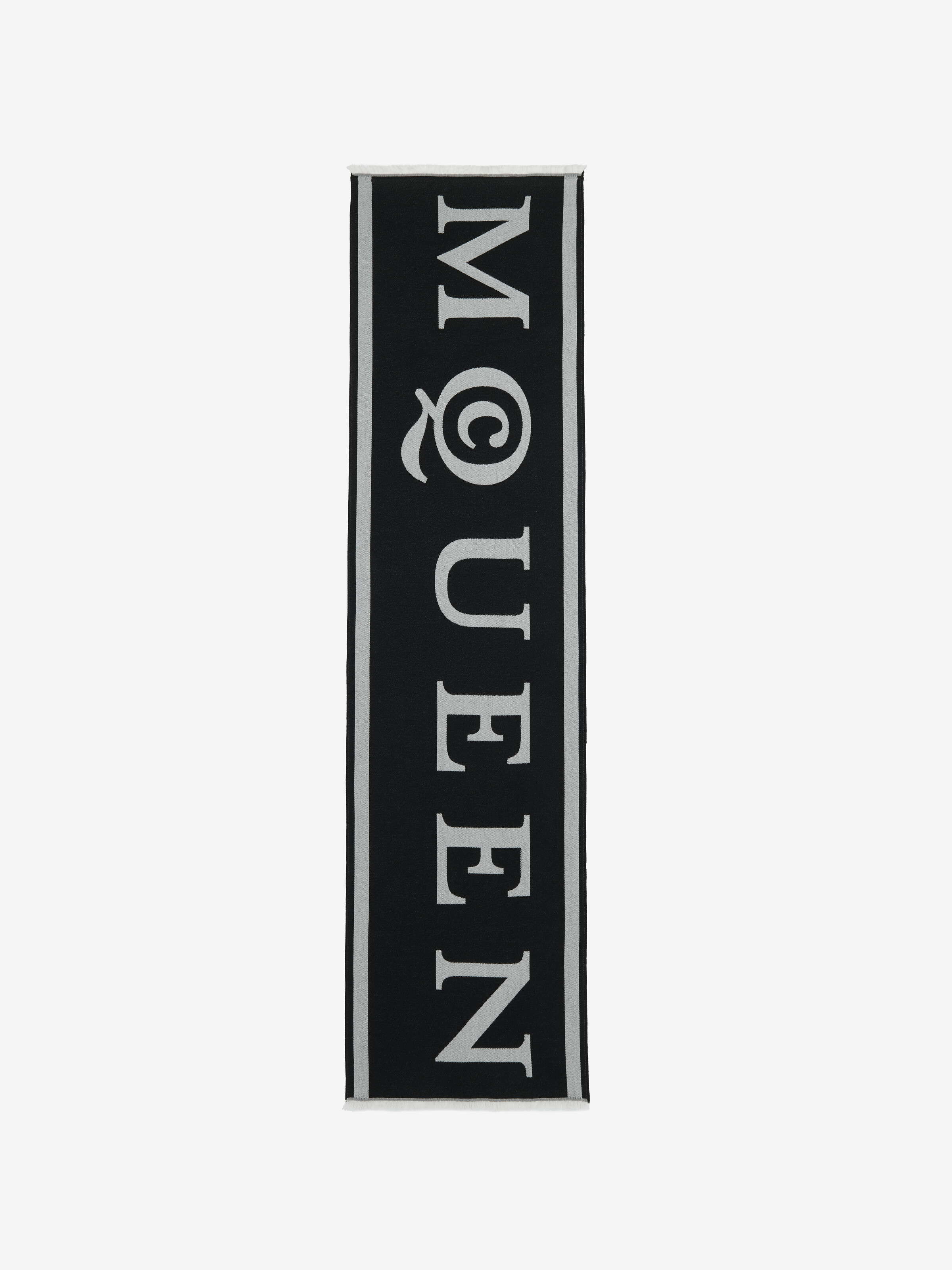 McQueen Jacquard-Schal aus Wolle