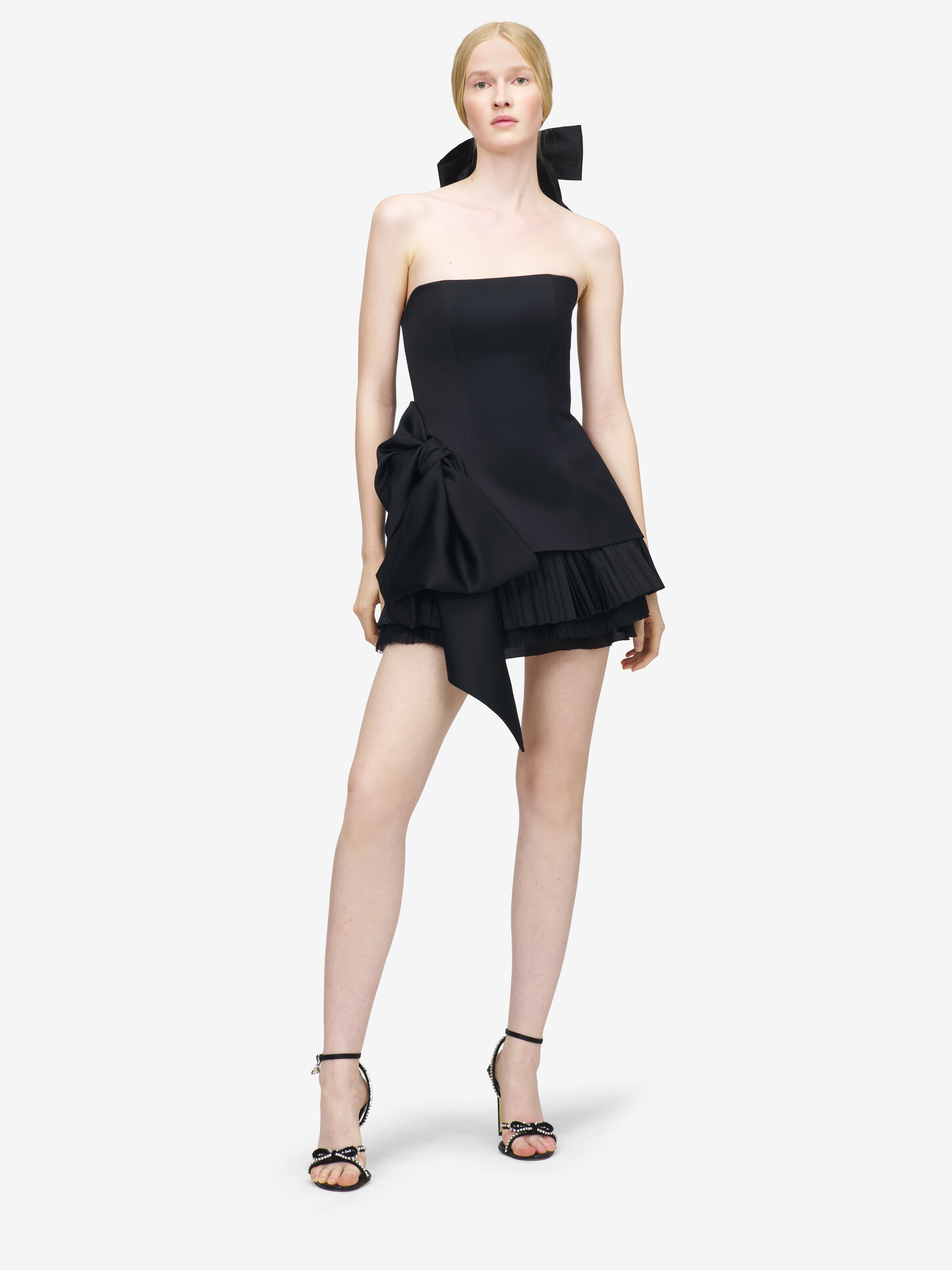 Side Bow Mini Dress