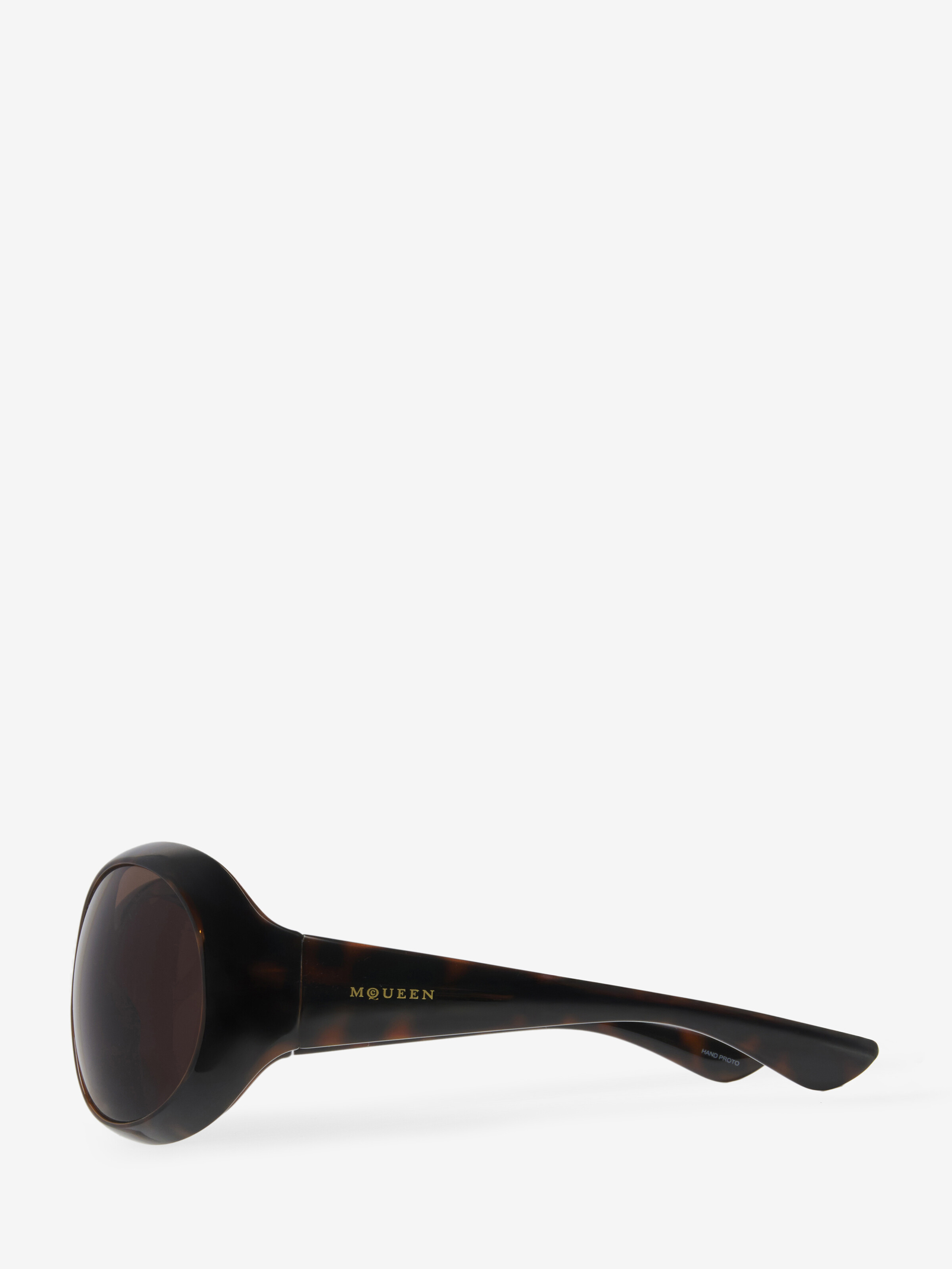 Kate Runde Sonnenbrille in Schwarz | Alexander McQueen - image 4