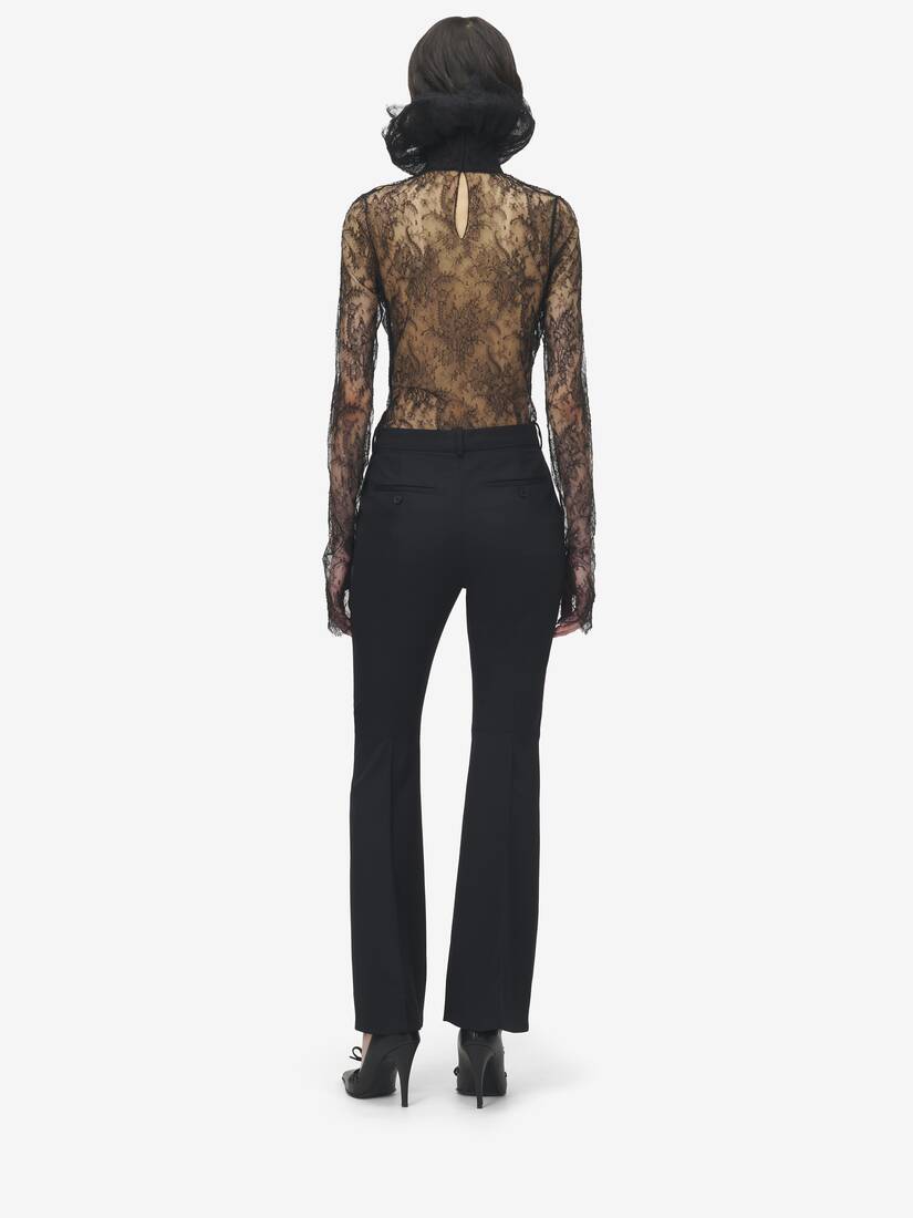 Floral Lace Top | Alexander McQueen - image 4