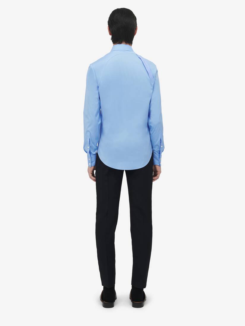 Logo Tape Harness Shirt | Alexander McQueen - image 4