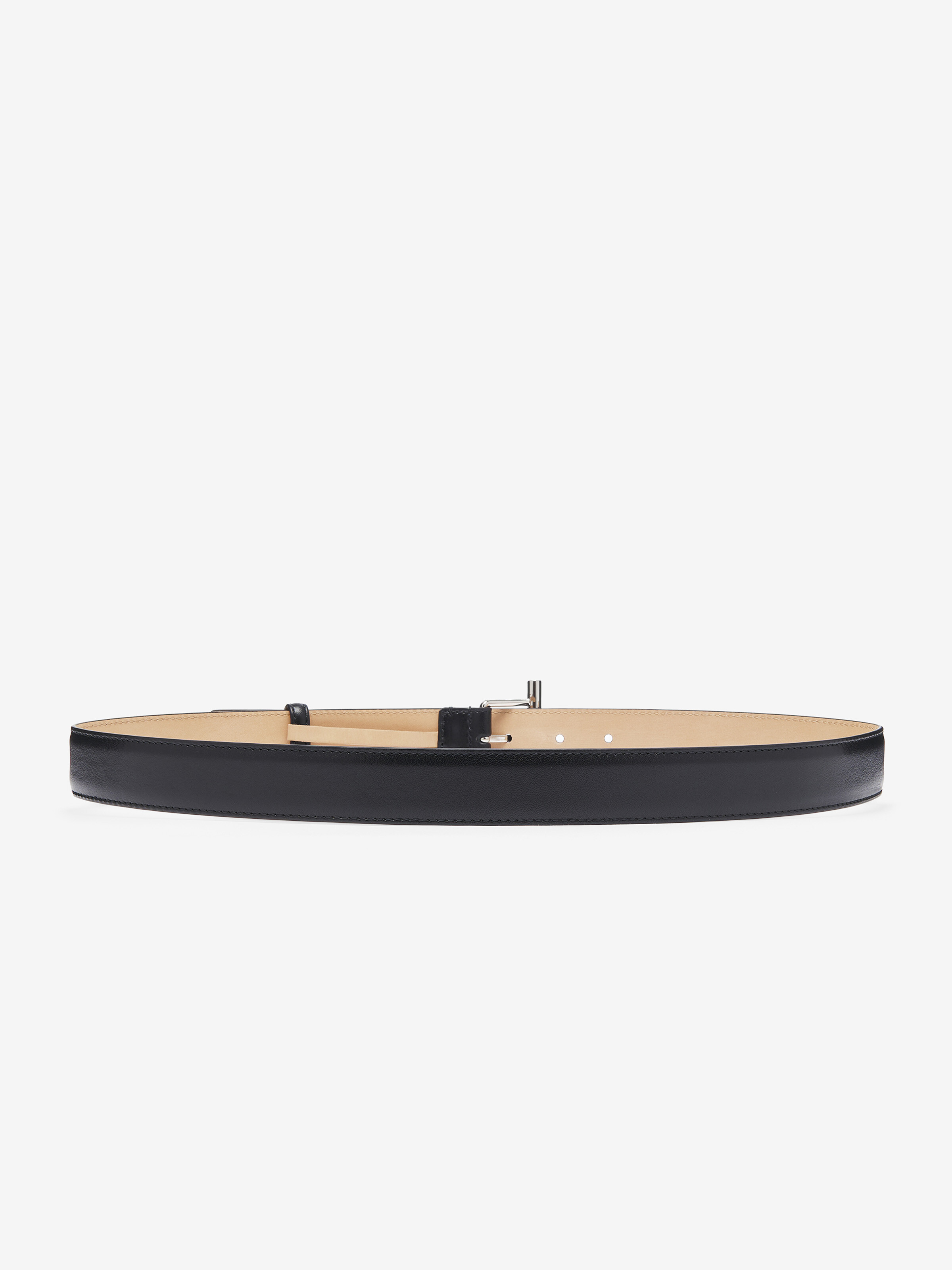 Ceinture Twin Skull pour Homme en Noir in Cuir de veau | Alexander McQueen - image 2