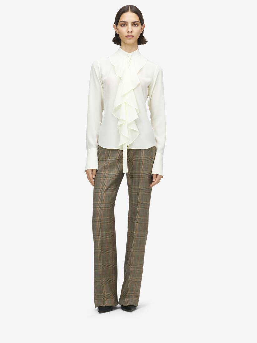 Ruffled Shirt | Alexander McQueen - image 2