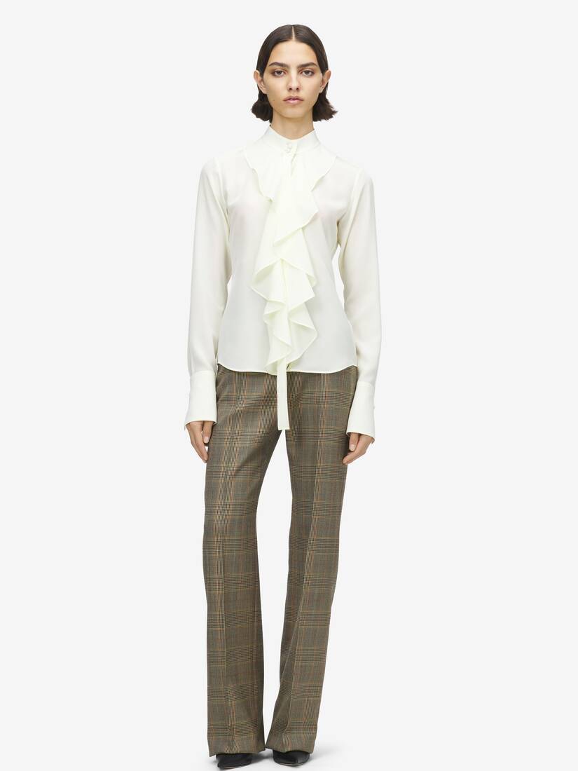 Ruffled Shirt | Alexander McQueen - image 2