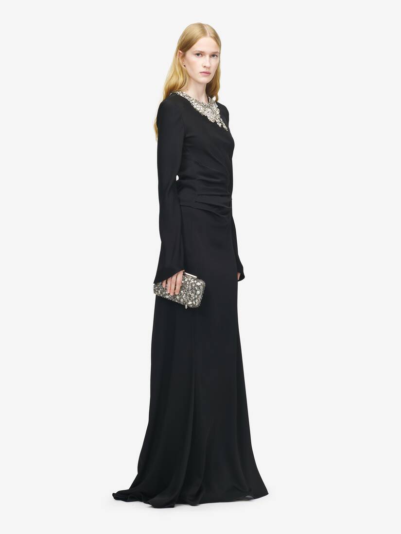 珠宝刺绣晚宴连衣裙 | Alexander McQueen - image 3